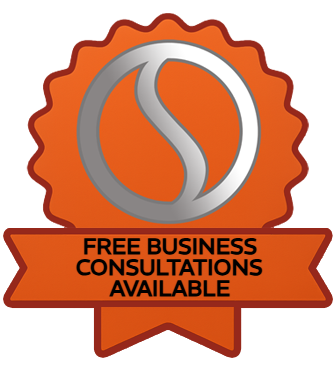 Free Business Consultations Available Badge