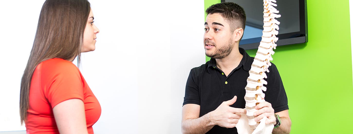 Physical Therapist Helping Client